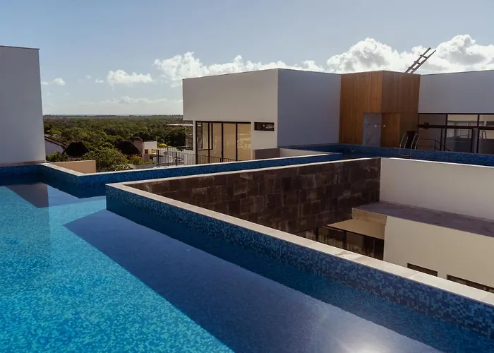 Apartment 2br With Fast Wifi Free Bikes, Rooftop, Pool, And Gym Tulum
